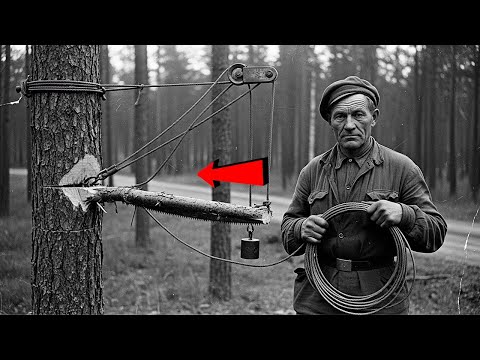 Видео: Его «безумная» ловушка работала 7 месяцев непрерывно - уничтожила 42 немецких машины без стрельбы