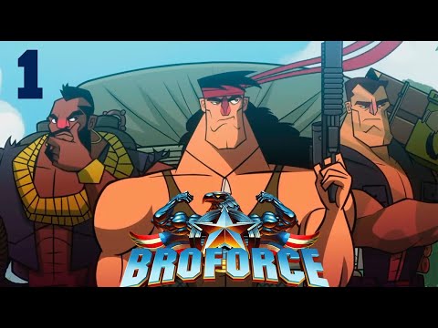 Видео: Прохождение BROFORCE Arcade mode