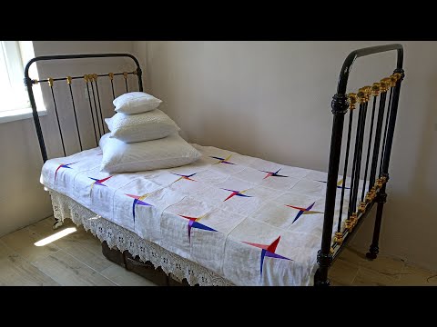 Видео: Реставрирую старую металлическую кровать | Сама не ожидала такого результата )