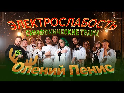 Видео: Электрослабость feat. Симфонические Твари - Олений пенис.
