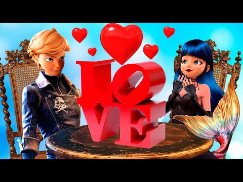 Видео: Леди Баг Русалка. Свидание с Пиратом #13 (ФанАрт Пародия) ФАНФИК