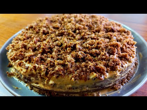 Видео: Торт, который всегда получается! "Три стакана" за считаные минуты. Быстро вкусно и недорого. 