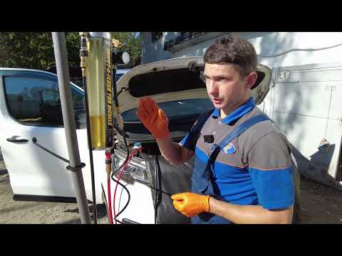 Видео: PSA DW10FC(FD) Citroën Peugeot Delphi Common Rail Промывка Форсунок Слив обратки Топливные коррекции