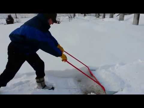 Видео: Цельнометаллический каркасный скрепер