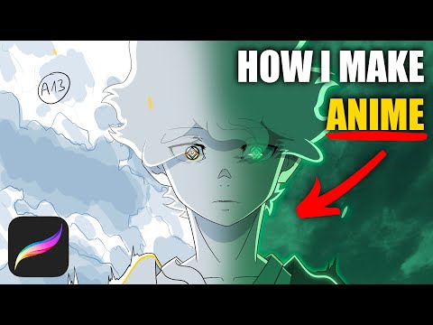 Видео: Как я создаю анимацию в Procreate