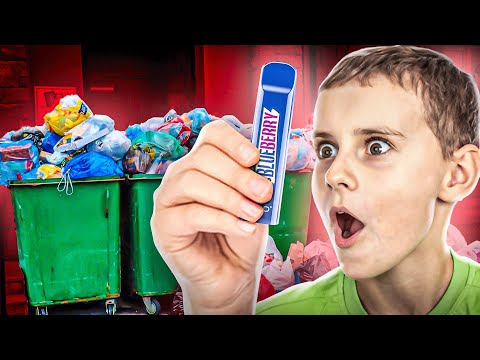 Видео: ШКОЛЬНИКИ ЛУТАЮЩИЕ ПОМОЙКИ