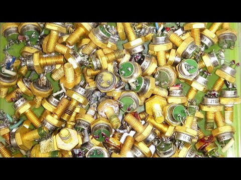 Видео: ЗОЛОТО из 100 шт 2Т904 и подобных (БОЛТЫ)