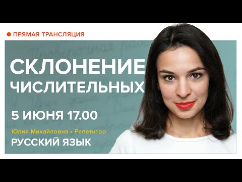 Видео: Русский язык | Склонение числительных