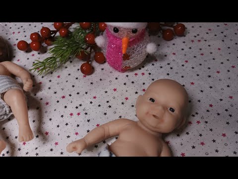 Видео: Я вернулась? Пополнение? Мальчик или Девочка? обзор на силиконового мини реборна...