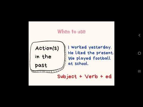 Видео: АНГЛИЙСКИЙ С НУЛЯ. Lesson 3. Past Simple. Grammar.