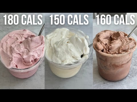 Видео: Пинты протеинового мороженого менее чем на 200 калорий | Рецепты Ninja Creami!