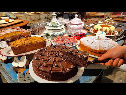 Видео: Британские шоколадные торты, торт с дьявольской едой - Корейская уличная еда