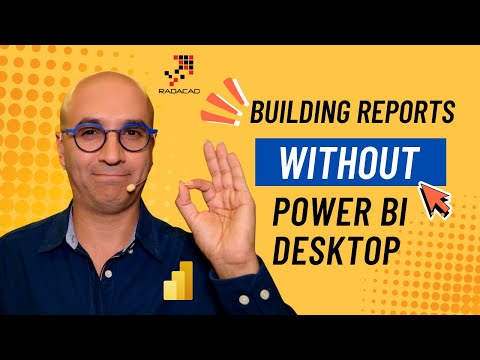 Видео: Создание решений для создания отчетов Power BI без Power BI Desktop
