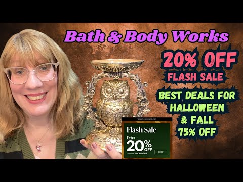 Видео: Распродажа Bath & Body Works со скидкой 20%. ЛУЧШЕЕ предложение на осень и Хэллоуин со скидкой 75%!