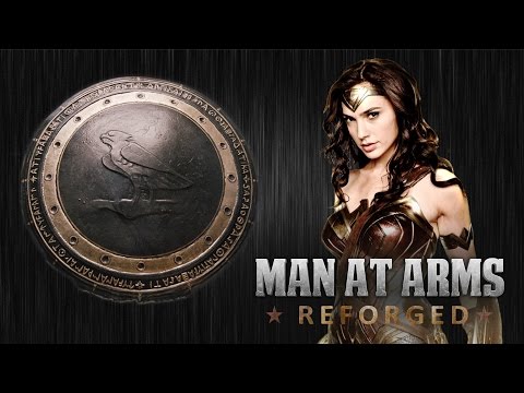 Видео: Щит Чудо-женщины - MAN AT ARMS: REFORGED