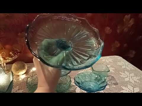 Видео: 💖купоросное стекло,антикварная вазочка 💖❄️#антикварноекупоросноестекло#антиквариат #посудассср #