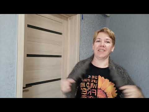 Видео: Пуховые косынки ажурной вязки из натурального серого пуха, и цвета "Голубая норка"