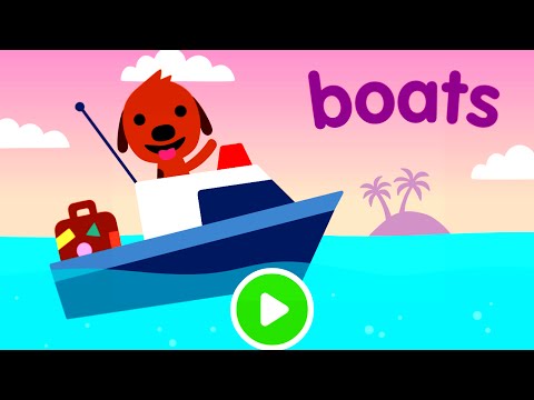 Видео: Sago Mini Boats | Саго Мини Кораблики - Развивающий мультик (ИГРА) | Children's cartoon game