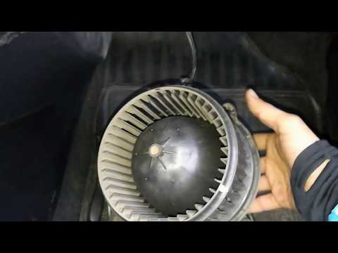 Видео: Как снять вентилятор печки на Солярис