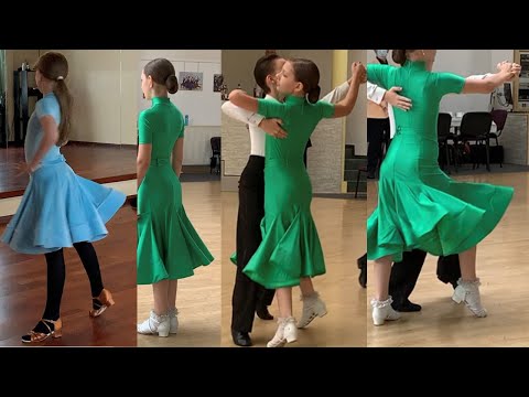 Видео: Юбка годе с удлиненной кокеткой и большим клешением/Юбка для бальных танцев