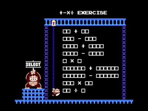 Видео: Donkey Kong Jr. Math Прохождение 4