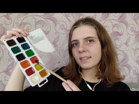 Видео: АСМР Быстрый Макияж из чего попало