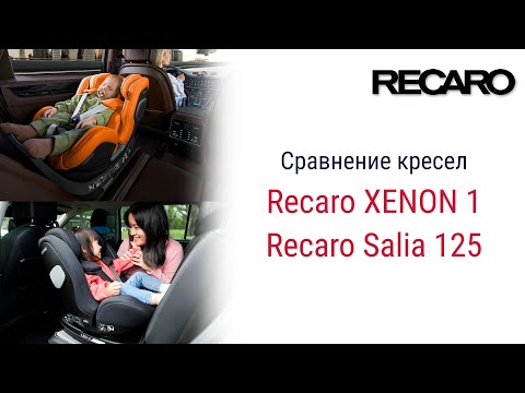 Видео: Сравнение автокресел RECARO XENON 1 и RECARO Salia 125 #автокресло #детскоеавтокресло #recaro
