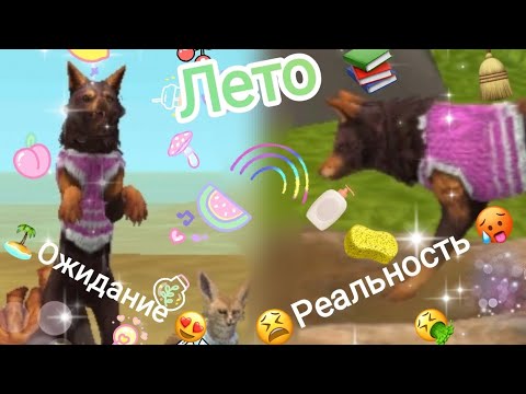 Видео: Лето ожидание 😍VS Реальность 🤮 в WildCraft/ ~Wild Fox~ #wildcraft  #жиза