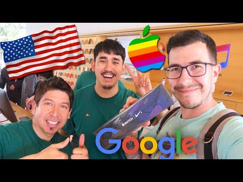 Видео: США - Посещение Apple и Google