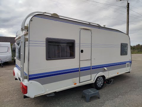 Видео: Немецкий дом на колёсах,караван,автодом Hobby Prestige на 4 места с мувером,палаткой,кондионером