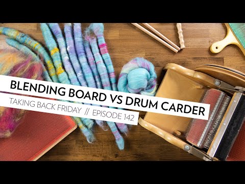 Видео: Blending Board или Drum Carder — что выбрать?