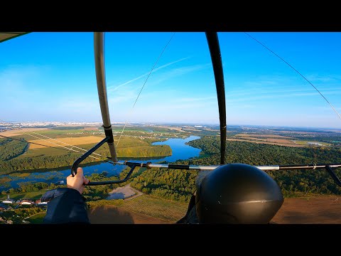 Видео: Первый полет на дельталете: Покоряю небо | GoPro