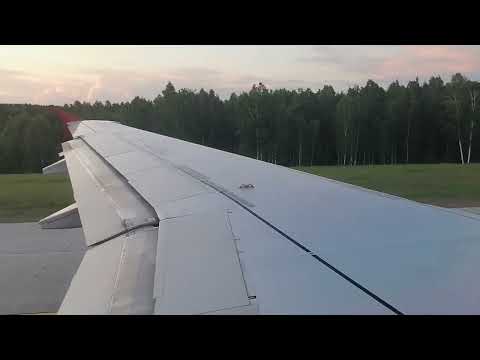 Видео: Взлёт из Красноярска
