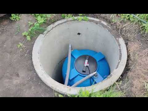 Видео: Насосная станция и ёмкость в колодце
