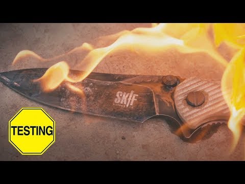 Видео: Краш-тест ножа SKIF Adventure 424F
