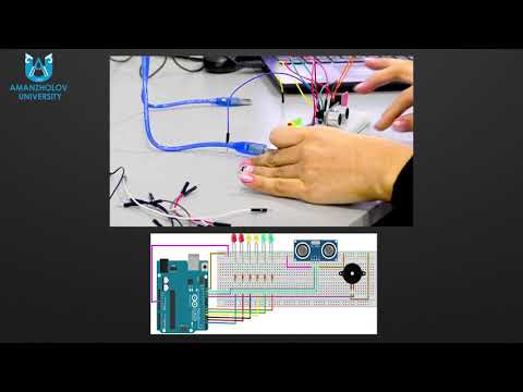 Видео: Толыкбаева М.Б. "HC SR04" ультрадыбыстық қашықтық датчигі