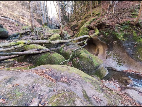 Видео: Ведьмино озеро и Никитинский водопад 21.11.2021