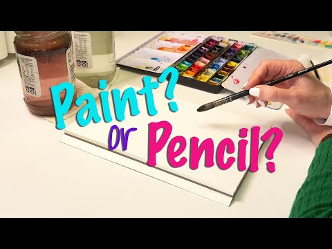 Видео: 5 способов начать рисовать акварелью