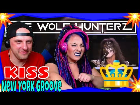 Видео: Реакция на KISS — New York Groove (концерт на Бруклинском мосту) — 1996 | THE WOLF HUNTERZ #РЕАКЦИЯ