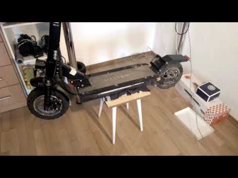 Видео: Halten RS-02: сборка самоката в новой деке.