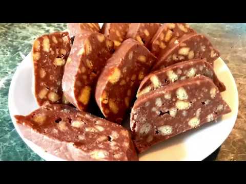 Видео: Сладкая ШОКОЛАДНАЯ КОЛБАСКА - лучший рецепт из СССР, готовили почти в каждой семье!