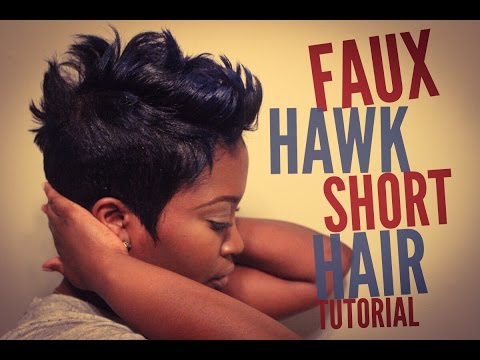 Видео: Урок по созданию короткой стрижки Faux Hawk