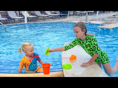 Видео: МЫ В ДОХЕ. БАССЕЙН ЦЕЛЫЙ ДЕНЬ. НИКА ЛАЙФ