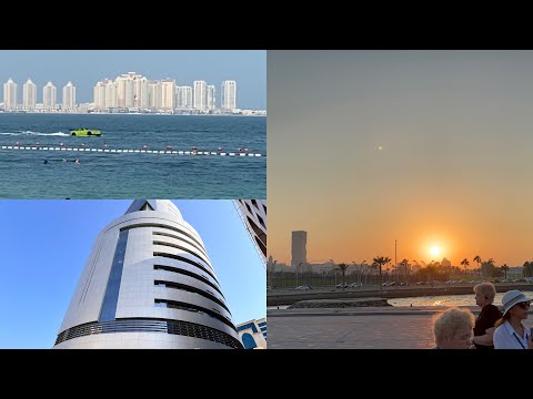 Видео: Катар,Доха/ Как мы здесь питаемся?!/ Пляж WBB/
