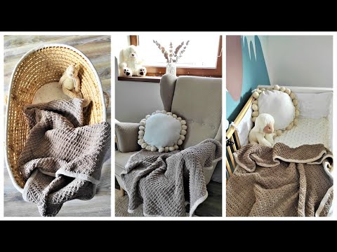 Видео: ПЛЕД ЛЮБИМОМУ ВНУКУ СПИЦАМИ ИЗ ALIZE VELLUTO.ВЯЗАНИЕ ДЛЯ ДЕТЕЙ.