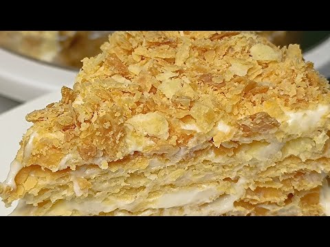 Видео: ТОРТ НАПОЛЕОН | НАПОЛЕОН УПРАЩЕННЫЙ РЕЦЕПТ 