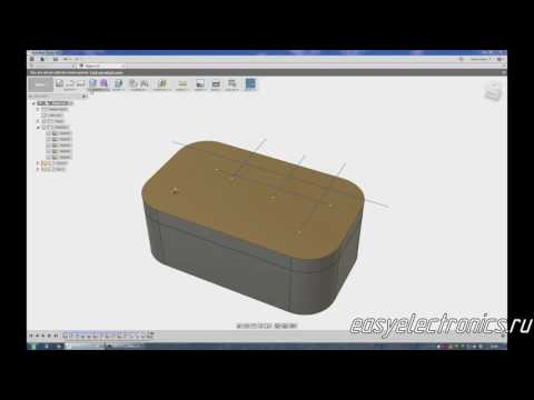 Видео: Autdesk Fusion 360.  Holes. Инструмент быстрого создания крепежных отверстий.