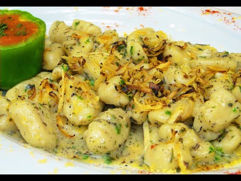 Видео: Итальянские Картофельные Ньокки. Gnocchi. Галушки. Клецки. Томатный соус.