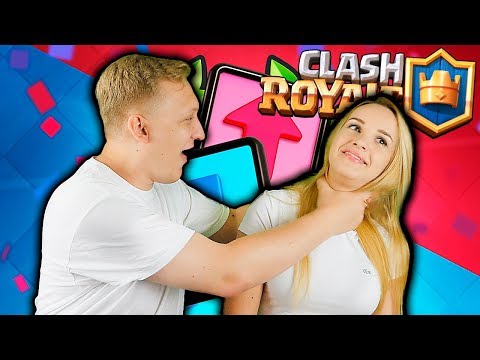 Видео: МОЯ ДЕВУШКА ВЫПОЛНЯЕТ ЧЕЛЛЕНДЖ ОДНОЙ РУКОЙ 👍 НА СМАРТФОНЕ CHALLENGE В CLASH ROYALE | Клеш Рояль