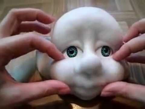 Видео: 2 ВИДЕО  МАСТЕР КЛАСС   ОБТЯГИВАЕМ ЛИЦО КАПРОНОМ И ДЕЛАЕМ ЗАТЫЛОК